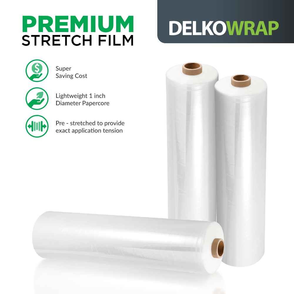 <p><strong>Delkowrap's LIGHTCORE stretch film</strong> is a premium plastic wrap designed for packaging and securing goods. While precise specifications may vary depending on the retailer and specific product listing, it's generally characterized by its strong adhesion and flexibility, making it ideal for various applications. It's often used for industrial packaging, securing shipments, and bundling items for transport. Available in various sizes (width and length of the roll), it's typically sold in rolls. Common colors include clear and black. To determine the exact dimensions and pricing, you should consult a retailer selling Delkowrap LIGHTCORE stretch film directly.</p>