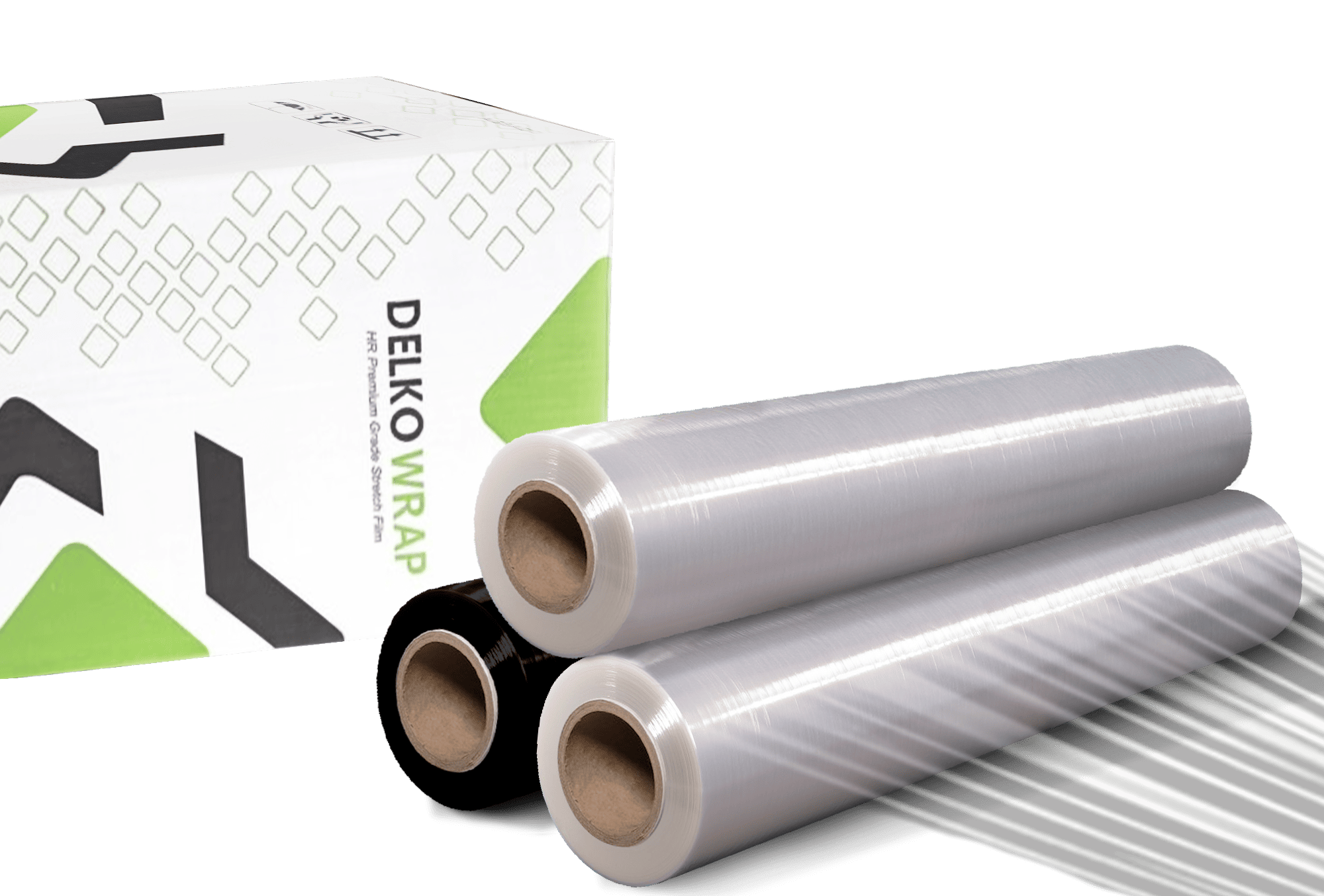 <p><strong>DELKO WRAP Stretch Film Plastic Wrap</strong><br> Plastik wrap elastis dengan daya rekat tinggi untuk melindungi dan membungkus barang agar tetap rapi, aman, dan terlindungi dari debu maupun kelembapan. Praktis digunakan, kuat, serta hemat pemakaian, cocok untuk kebutuhan industri, logistik, hingga bisnis retail.&nbsp;</p>
