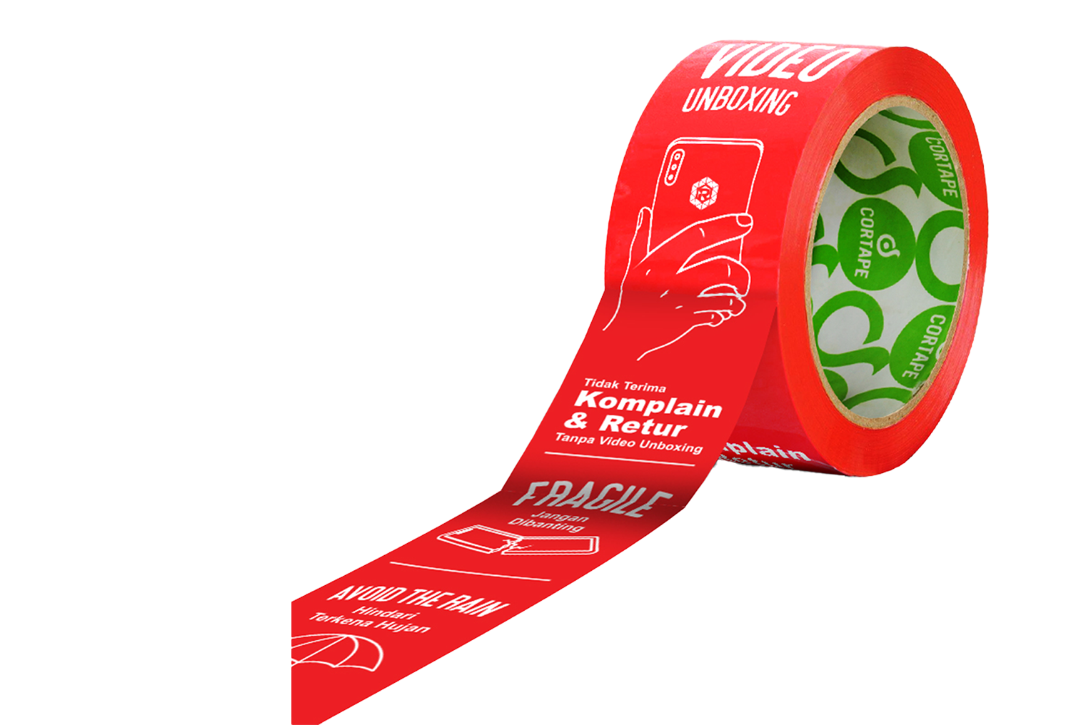 <p><strong>Lakban CORTAPE</strong><br> Lakban berkualitas tinggi yang dirancang khusus untuk kebutuhan pengemasan, penandaan, dan keamanan barang. Terbuat dari material kuat dengan daya rekat optimal, CORTAPE hadir dalam berbagai varian seperti&nbsp;</p>