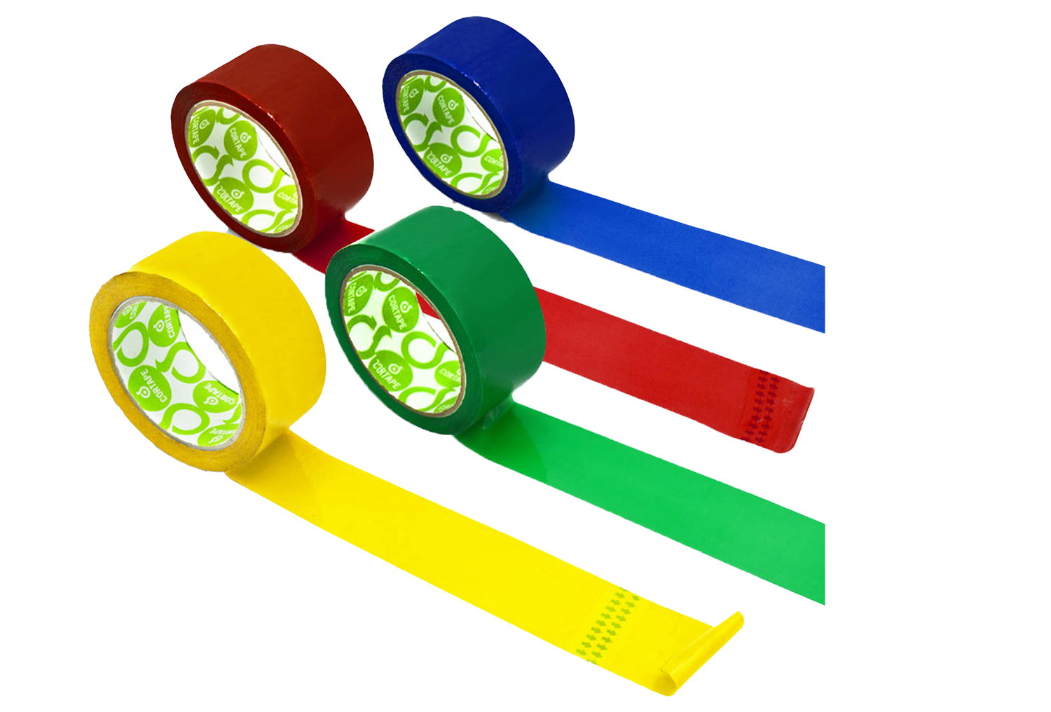 <p><strong>Lakban CORTAPE Warna</strong><br> Lakban perekat dengan pilihan warna <strong>Biru, Merah, Hijau, dan Kuning</strong>, ideal untuk kebutuhan pengemasan sekaligus penandaan. Dengan tampilan warna yang cerah dan daya rekat kuat, lakban ini membantu membuat kemasan lebih rapi, aman, serta mudah dikenali berdasarkan kode warna. Cocok untuk keperluan industri, logistik, maupun penggunaan sehari-hari.&nbsp;</p>