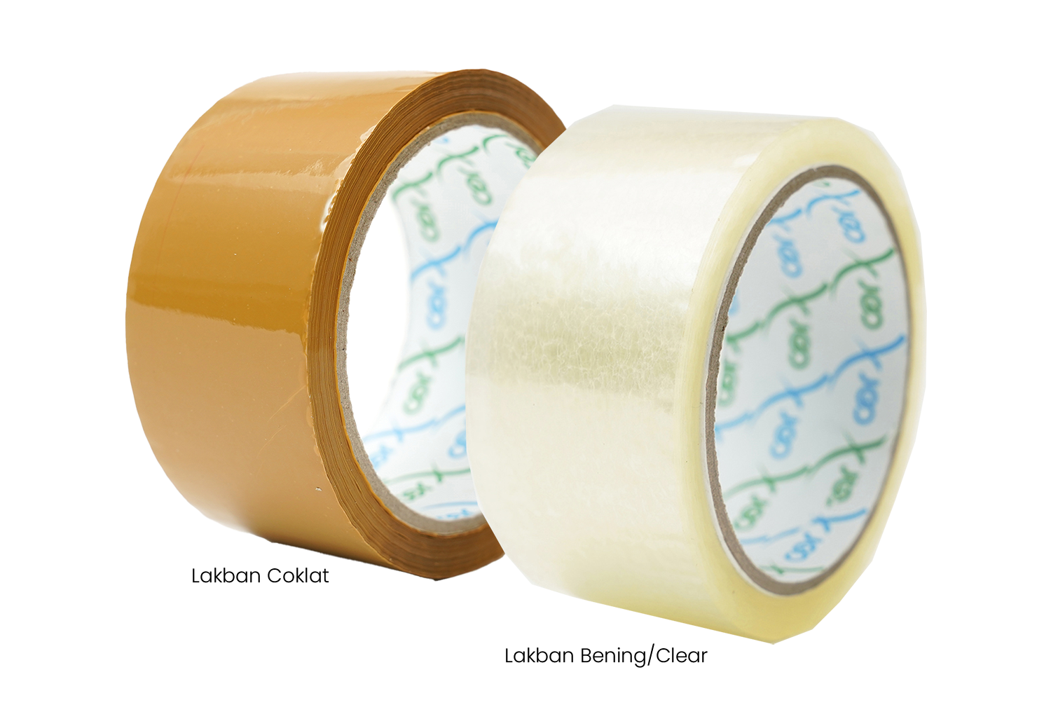 <p><strong>Lakban CORX Coklat &amp; Clear</strong><br> Lakban serbaguna dengan pilihan warna <strong>Coklat</strong> dan <strong>Clear (Bening)</strong>, cocok untuk kebutuhan pengemasan sehari-hari maupun komersial. Dengan ketebalan <strong>45 um</strong>, lakban ini memiliki daya rekat kuat, mudah digunakan, serta memberikan hasil rekat yang rapi dan tahan lama. Warna coklat memberikan tampilan solid pada kemasan, sedangkan clear menjaga kemasan tetap bersih dan transparan.</p>