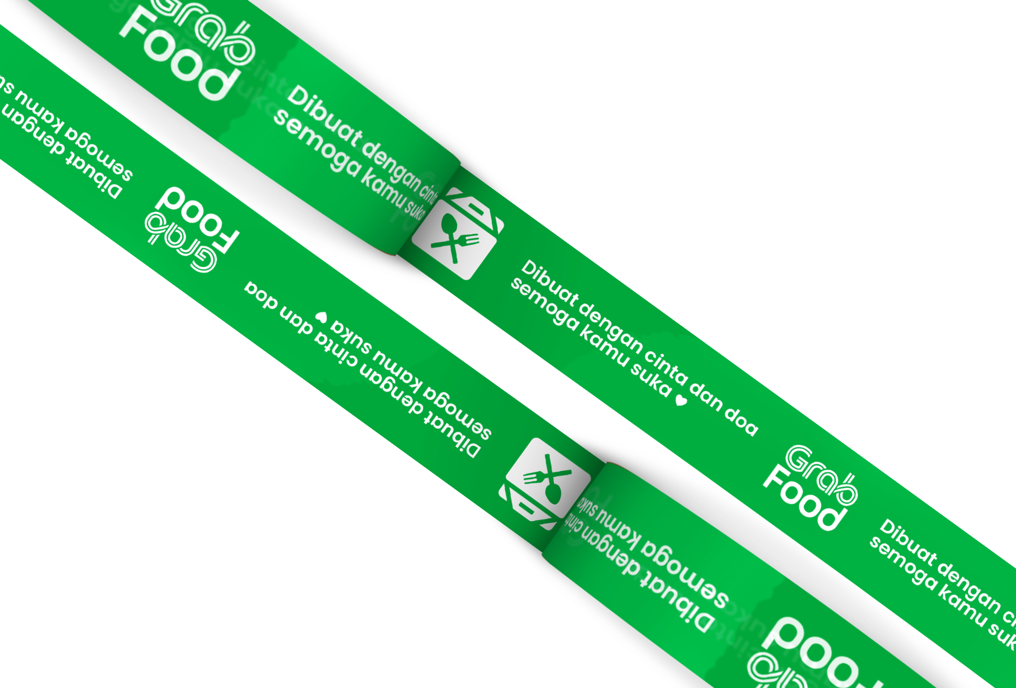 <p><strong>Rusfet Lakban Ojek Online</strong></p><p>hadir dengan desain khusus untuk brand <strong>GoFood, GrabFood, dan ShopeeFood</strong>, dirancang sebagai segel kemasan makanan dan minuman agar lebih aman, higienis, serta terlihat profesional saat sampai ke pelanggan.&nbsp;</p>