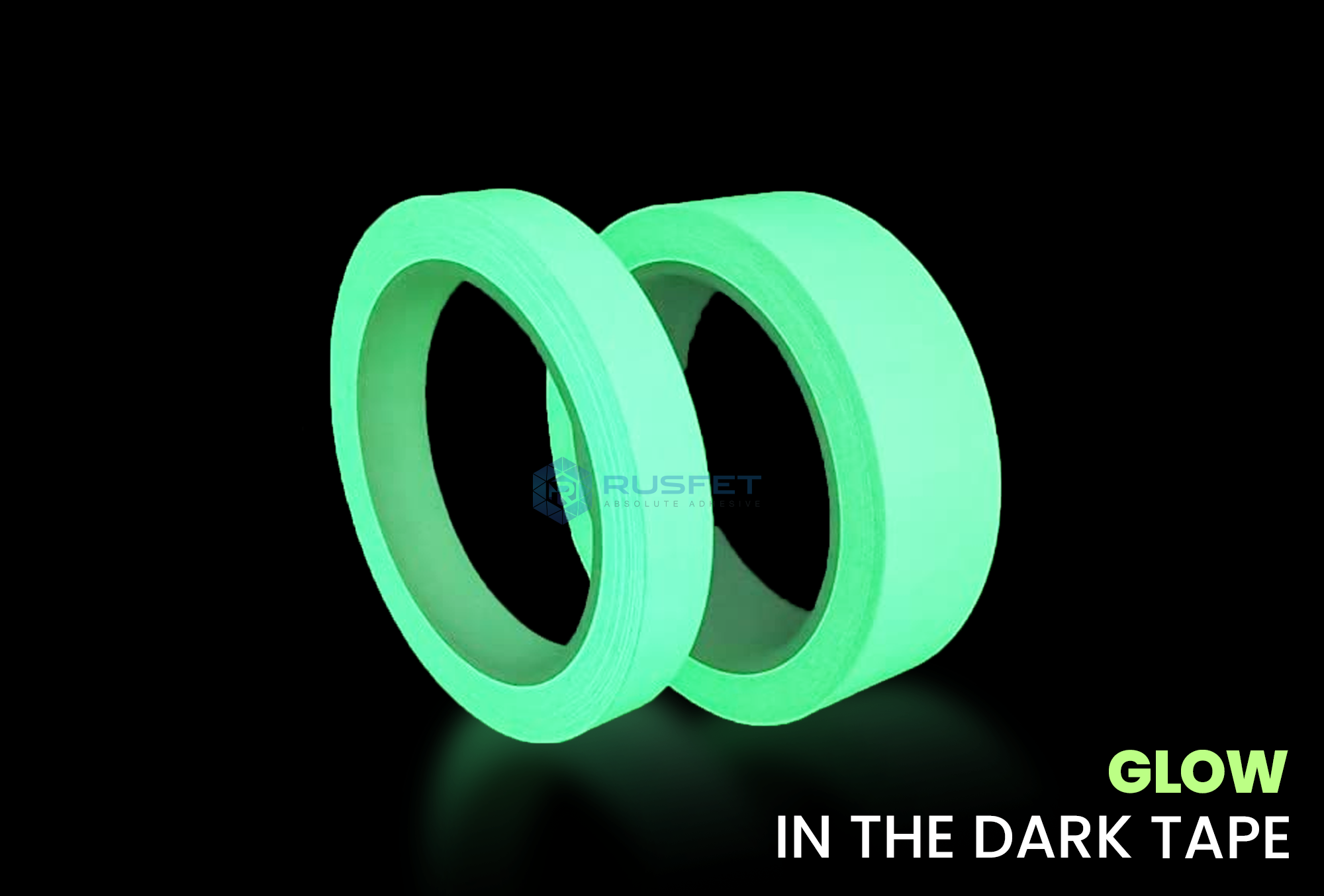 <p>RUSFET Glow In The Dark Tape adalah pita perekat khusus yang dapat menyala dalam gelap setelah menyerap cahaya. Terbuat dari material berkualitas, tape ini sangat berguna untuk penanda jalur evakuasi, tangga, dinding, atau area gelap agar lebih aman dan mudah terlihat. Mudah dipasang pada berbagai permukaan, tahan lama, serta memberikan tampilan yang praktis sekaligus fungsional.&nbsp;</p>