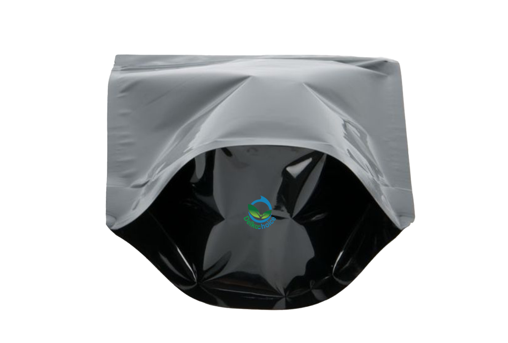 <p><strong>DELKOCHOICE Standing Pouch Clear Black Metalizing</strong> adalah kemasan fleksibel premium yang menggabungkan tampilan <strong>transparan (Clear)</strong> dengan efek <strong>metalizing elegan (MPET/MPET Black)</strong>. Terbuat dari bahan tebal <strong>90 mikron</strong>, pouch ini memiliki daya tahan tinggi terhadap udara dan kelembapan, menjaga kesegaran isi produk lebih lama.&nbsp;</p>