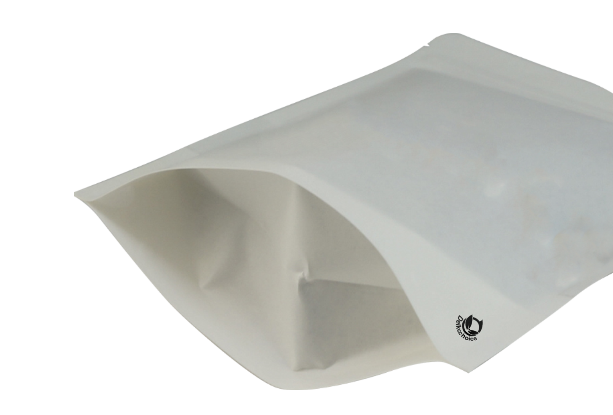 <p><strong>DELKOCHOICE STANDING POUCH WHITE KRAFT WINDOW &amp; NON-WINDOW</strong></p><p>Delkochoice Standing Pouch White Kraft merupakan kemasan premium dengan tampilan elegan dan kuat, terbuat dari bahan kraft putih tebal 110 mikron. Tersedia dalam dua varian: <strong>Window</strong> (dengan jendela transparan untuk menampilkan isi produk) dan <strong>Non-Window</strong> (tanpa jendela untuk tampilan lebih minimalis dan eksklusif).</p>