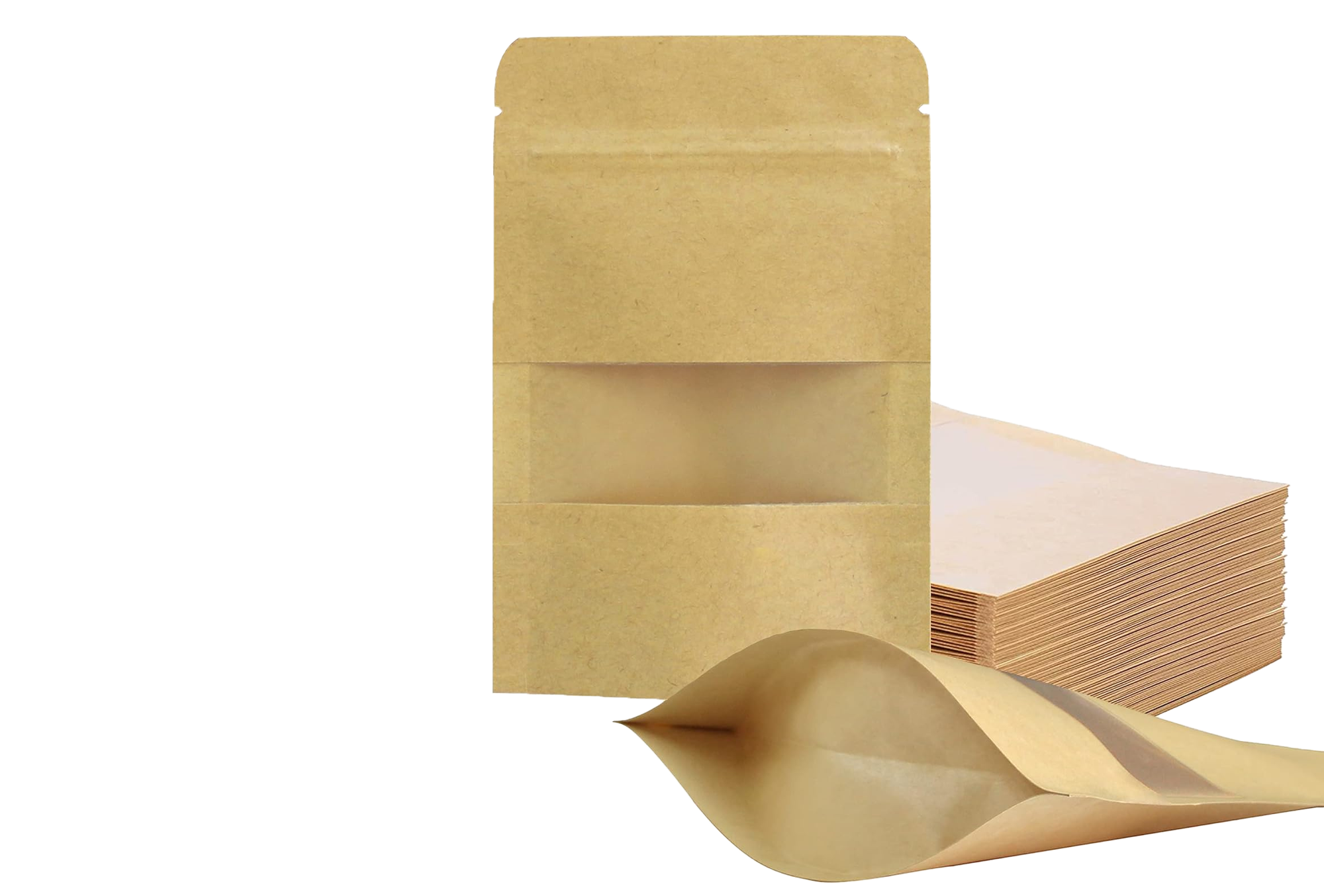 <p><strong>DELKOCHOICE STANDING POUCH BROWN KRAFT EKONOMIS WINDOW &amp; NON-WINDOW</strong></p><p>Delkochoice Standing Pouch Brown Kraft Ekonomis merupakan kemasan praktis dan fungsional dengan tampilan natural khas kertas kraft coklat. Terbuat dari bahan tebal <strong>110 mikron</strong>, pouch ini memiliki daya tahan baik terhadap kelembapan dan cocok digunakan untuk berbagai jenis produk seperti kopi bubuk, snack, teh kering, biji-bijian, atau bumbu dapur.</p>