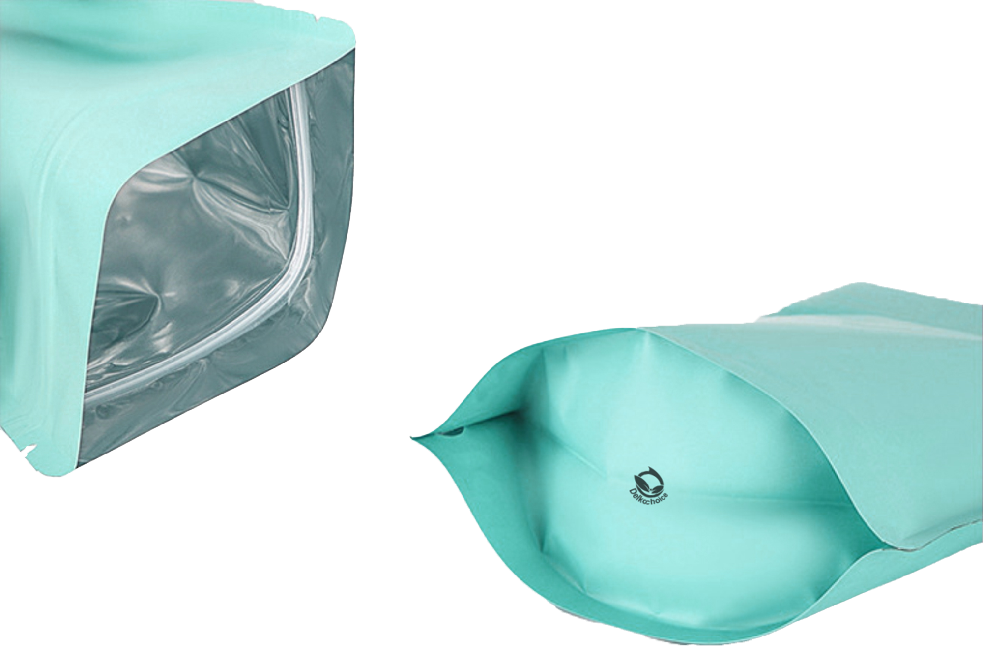 <p><strong>DELKOCHOICE STANDING POUCH METALIZE NON WINDOW SERIES</strong></p><p>Delkochoice Standing Pouch Metalize Non Window Series merupakan kemasan premium dengan tampilan <strong>full metalize tanpa jendela</strong>, dirancang untuk memberikan kesan mewah, bersih, dan profesional pada produk Anda. Terbuat dari bahan <strong>berkualitas tinggi dan tebal</strong>, pouch ini memiliki ketahanan optimal terhadap udara, cahaya, dan kelembapan, sehingga mampu menjaga kualitas, rasa, serta aroma produk di dalamnya.</p><p>&nbsp;Dengan struktur material metalize berlapis, kemasan ini sangat cocok untuk produk yang membutuhkan <strong>perlindungan ekstra</strong> dari faktor eksternal seperti oksidasi atau sinar matahari. Tanpa jendela transparan, pouch ini memberikan tampilan solid dan eksklusif, cocok untuk produk dengan branding kuat.&nbsp;</p>