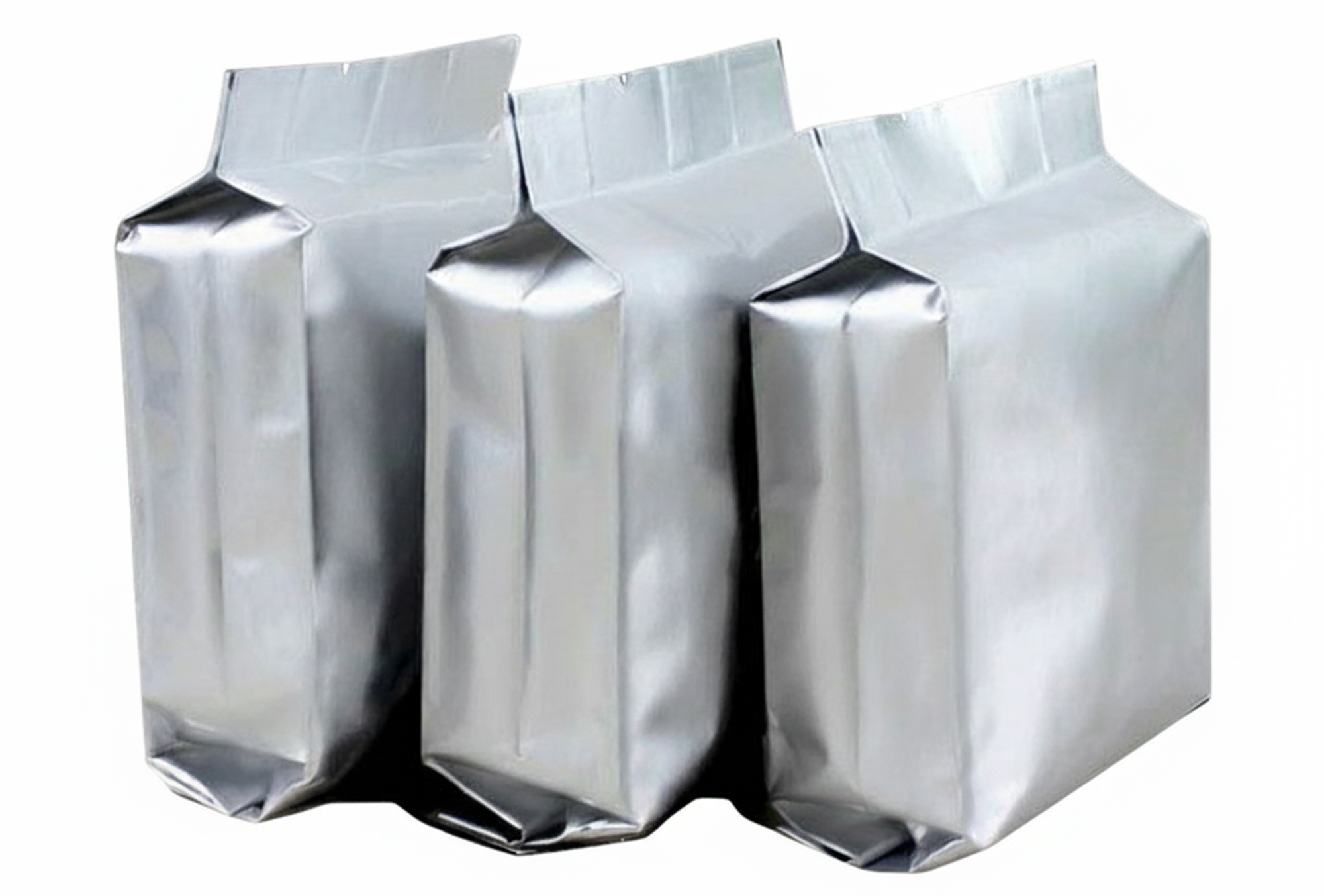 <p><strong>DELKOCHOICE SILVER ALUMINIUM BAG GUSSET CENTRAL SEAL</strong></p><p>Pouch aluminium foil silver dengan desain <strong>gusset samping dan central seal</strong> ini memberikan tampilan profesional sekaligus perlindungan maksimal terhadap isi kemasan. Terbuat dari bahan <strong>aluminium berkualitas tinggi</strong>, kemasan ini tahan terhadap udara, cahaya, dan kelembapan, menjaga kesegaran produk lebih lama.</p>